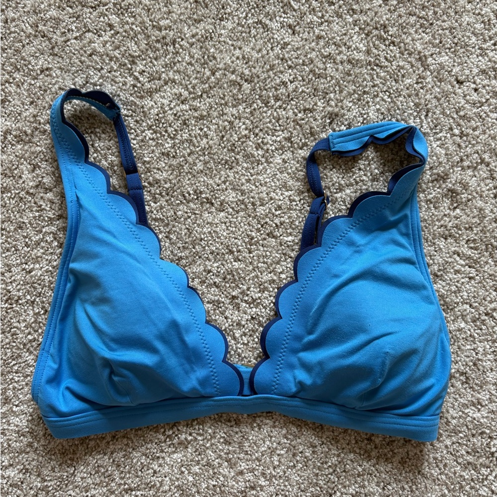 Kate Spade Blue Bikini Top